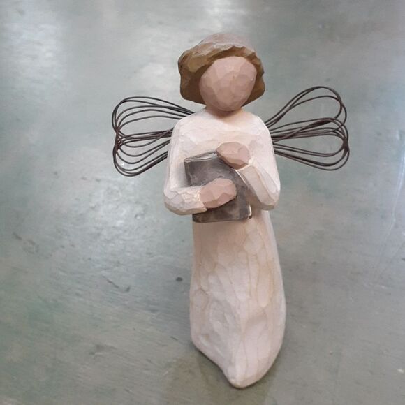 Demdaco Willow Tree angel- "Angel of Learning" - Picture 1 of 5